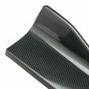 2pcs 35cm Skirt Spoiler Rear Lip Extension Rocker Splitters Winglet Wings Carbon-6