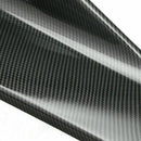 2pcs 35cm Skirt Spoiler Rear Lip Extension Rocker Splitters Winglet Wings Carbon-7