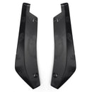 2X dyfuzor tylnego zderzaka samochodu Splitter Canard Protector Top wygląd włókna węglowego-5