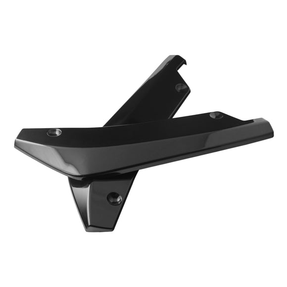 2x Car Auto Rear Bumper Lip Diffuser Splitter Canard Protector Top Gloss Black