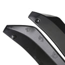 2x Car Auto Rear Bumper Lip Diffuser Splitter Canard Protector Top Gloss Black-10