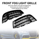 Audi RS5 2010-2016 Front Bumper Lower Grille Honeycomb Fog Light Cover Grill 8T0807681F 8T0807682F-4