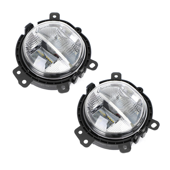 BMW Mini F55 F56 F54 F57 Front Bumper Left & Right Fog Light Lamp 63177329171 63177329172