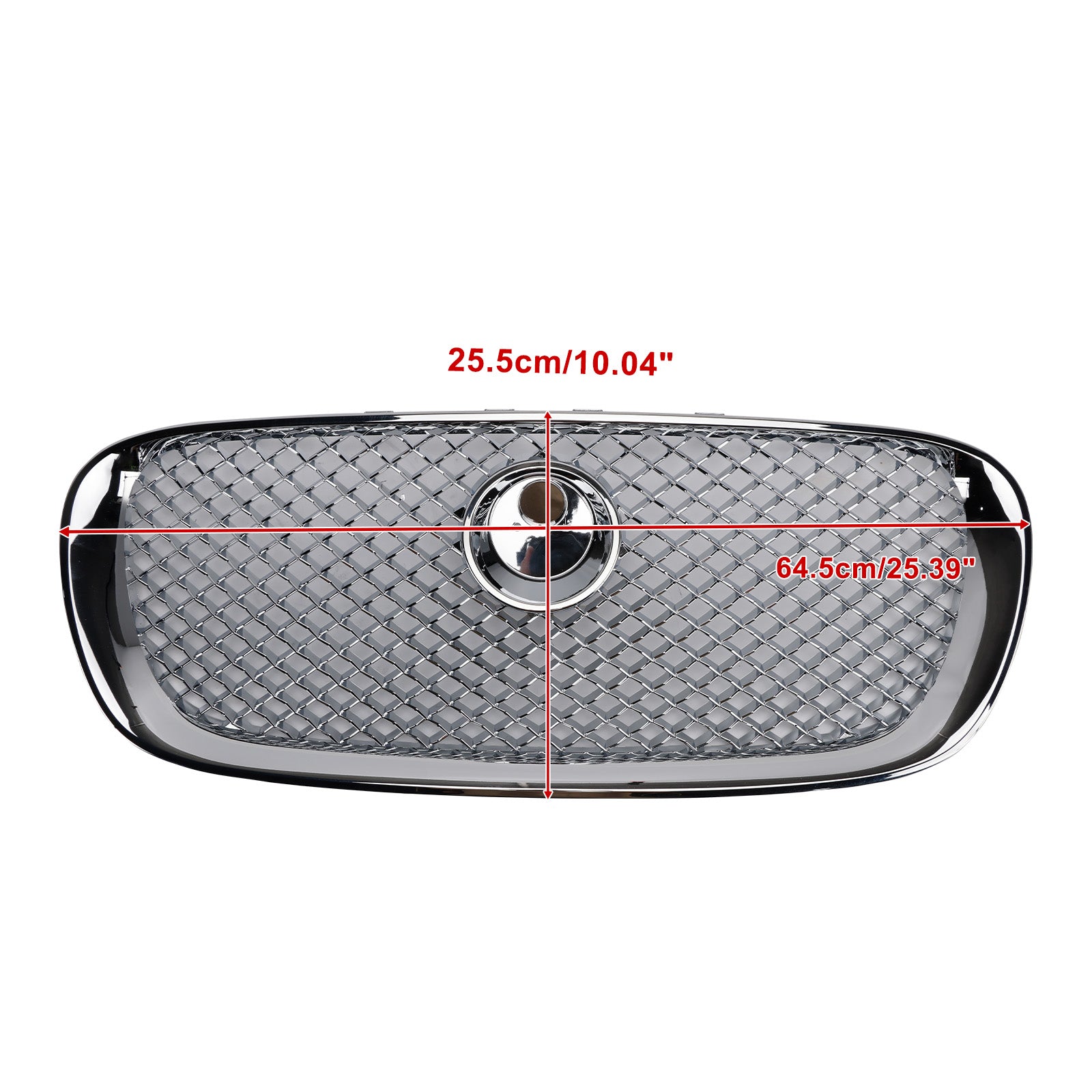 2008-2011 Jaguar XF Grille XF-R Style Front Bumper Chrome Grill - 0