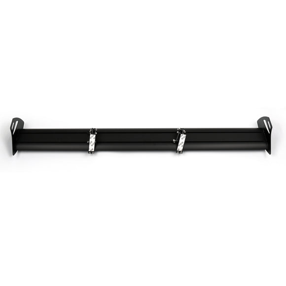 Alerón trasero de aluminio GT con escotilla Universal, alerón de carreras con luz roja B # D2