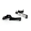 Alerón trasero de aluminio GT con escotilla Universal, alerón de carreras con luz roja B # D2-5