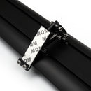 Alerón trasero de aluminio GT con escotilla Universal, alerón de carreras con luz roja B # D2-4