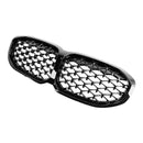 2019-2024 BMW 1 Series F40 118i 120i 116d 118d M135i Front Kidney Grill Diamond Gloss Black Grille-11