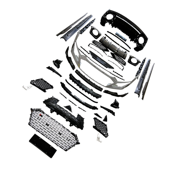 2016-2020 Audi R8 4S Dry Carbon Fiber Body Kit Bumper Facelift Conversion to 2021-2024 Style