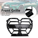 CSL Style Front Bumper Grill Grille Fit BMW M3 G80 M4 G82 2021-2026 Gloss Black-1