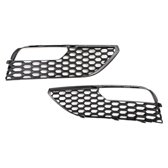 2012-2016 Audi A3 8V Sportback Fog Light Honeycomb Grill Front Bumper Lower Cover Black Grill 8V3807681 8V3807682