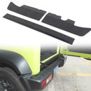 Suzuki Jimny 2019-2023 Black Alloy Rear Bumper Protector Guard Panel Trim-1
