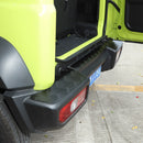 Suzuki Jimny 2019-2023 Black Alloy Rear Bumper Protector Guard Panel Trim-6