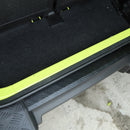 Suzuki Jimny 2019-2023 Black Alloy Rear Bumper Protector Guard Panel Trim-8