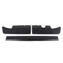 Suzuki Jimny 2019-2023 Black Alloy Rear Bumper Protector Guard Panel Trim-10