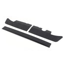 Suzuki Jimny 2019-2023 Black Alloy Rear Bumper Protector Guard Panel Trim-11
