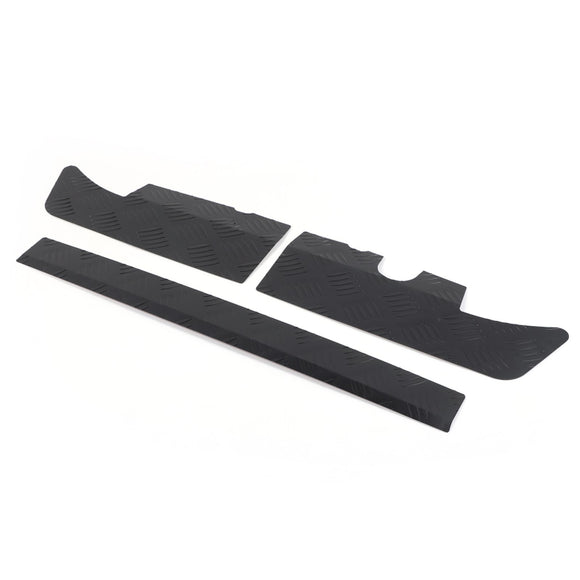 Suzuki Jimny 2019-2023 Black Alloy Rear Bumper Protector Guard Panel Trim