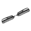 Audi A3 S-Line 8V 2013-2016 Honingraat Mistlamp Grill Voorbumper Onderafdekking Zwart Grille 8V3807681G 8V3807682G-11