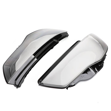 Left & Right Pair Headlight Cover Headlamp Lens For Audi A3 2013-2016 Clear
