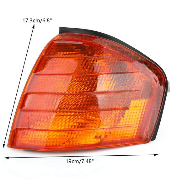 Left Corner Lights Turn Signal Lamps Fits Mercedes Benz C Class W202 1994-2000 Y