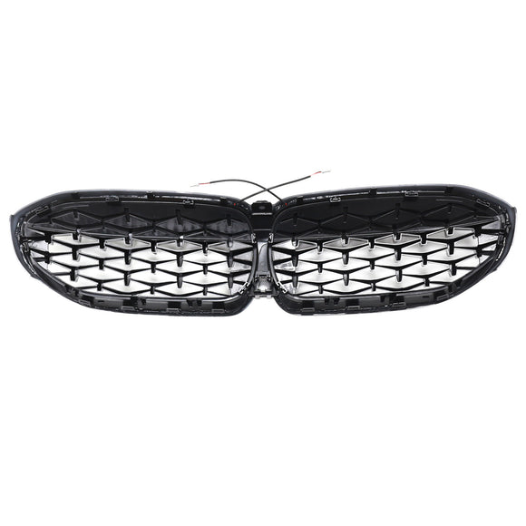Chorme Diamond Kidney Grille Grill 51138072085 Fit BMW 3 Series G20 2019-2022