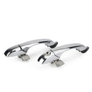 4x Exterior Door Handle 4589009AH Chrome For Chrysler 300 / 300C 2005-2010-5