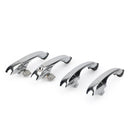 4x Exterior Door Handle 4589009AH Chrome For Chrysler 300 / 300C 2005-2010-10