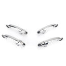 4x Exterior Door Handle 4589009AH Chrome For Chrysler 300 / 300C 2005-2010-11