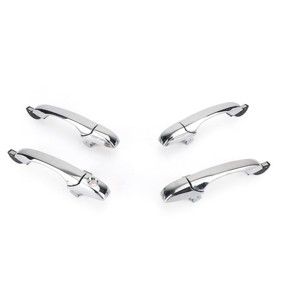 4x Exterior Door Handle 4589009AH Chrome For Chrysler 300 / 300C 2005-2010