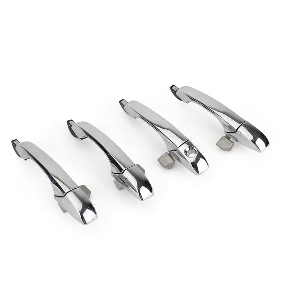 4x Exterior Door Handle 4589009AH Chrome For Chrysler 300 / 300C 2005-2010