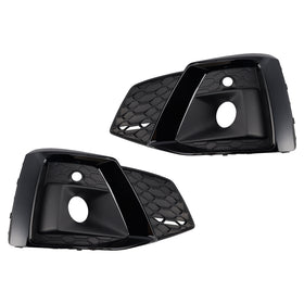 2 calandres de protection de feux antibrouillard avant 8W6807682T3Q7 Compatible avec Audi A5 S5 2020-2023