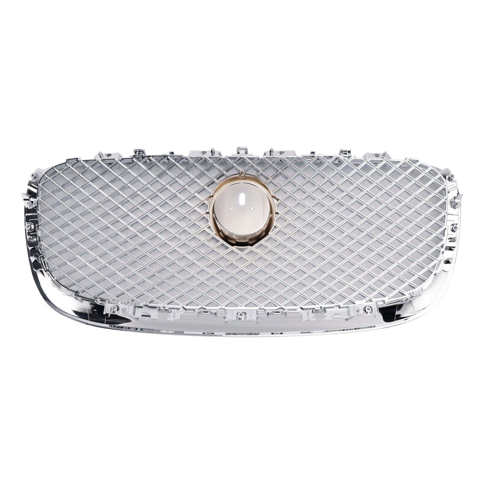 Grille de pare-chocs avant de remplacement de style Jaguar XF XF-R 2012-2015 Grille chromée