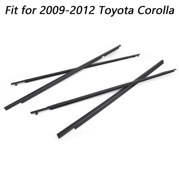 2009-2013 Oven Toyota Corolla Weatherstrip Hihnatiiviste Ikkunan Liistely 5710-02170