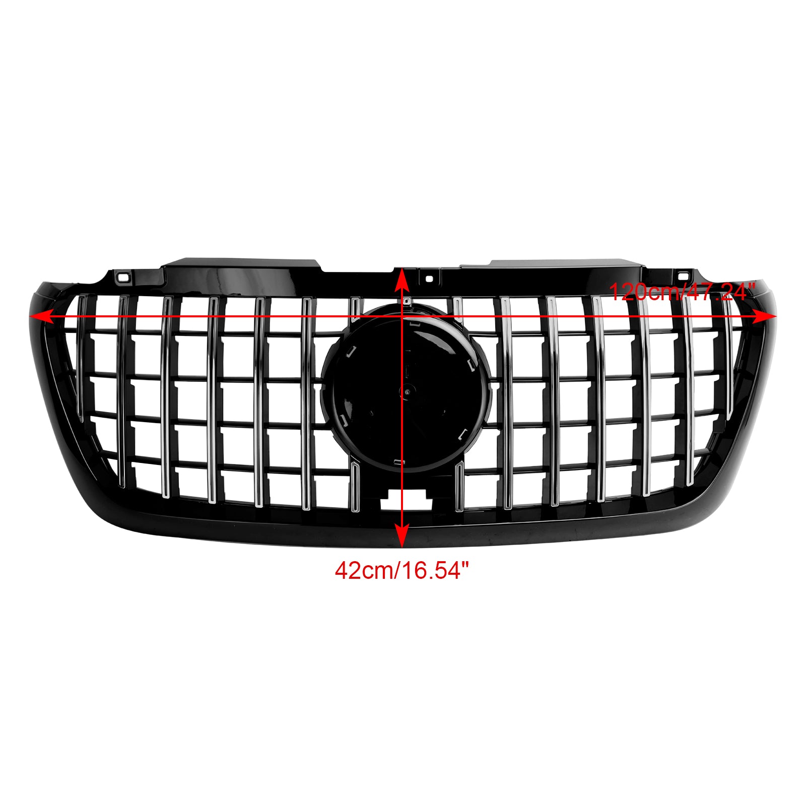 2018.2-2023 Mercedes Benz Sprinter W907 W910 1500 2500 3500 AMG Style Front Bumper Grill Black Grille - 0