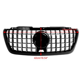 Mercedes-Benz Sprinter 2018.2-2023 W907  W910 Grille de pare-chocs avant noire style AMG 1500 2500 3500 - 0
