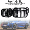 Double Slat Black Front Kidney Grill Grille Fit BMW IX3 G08 LCI 2022-2024-2