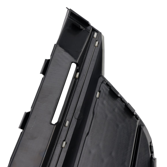 Amortecedor dianteiro luz de nevoeiro favo de mel grade capa preto brilhante grill caber audi a5 s-line s5 2017-2019