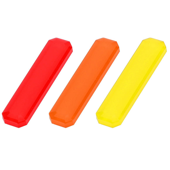 Tri-color Badge Front Grille Decal Sticker for Tacoma TRD Pro 2016-2020 #A