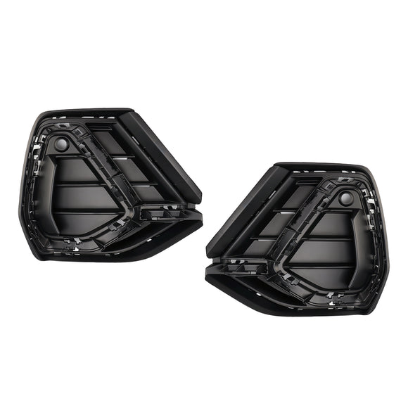 2019–2022 Audi Q3 Sline unterer Grill, 2 Stück, schwarze Frontstoßstange, Nebelscheinwerfer-Grill-Abdeckung