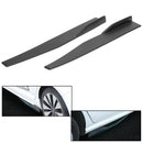 Pari 45 cm auton hiilikuidusta sivuhameet Rocker Splitters diffuusori Winglet Wings Universal-3