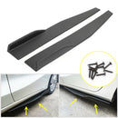 Pari 45 cm auton hiilikuidusta sivuhameet Rocker Splitters diffuusori Winglet Wings Universal-1