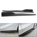 Pari 45 cm auton hiilikuidusta sivuhameet Rocker Splitters diffuusori Winglet Wings Universal-4