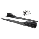 Pari 86 cm auton hiilikuidusta sivuhameet Rocker Splitters diffuusori Winglet Wings kaikille malleille Universal-10