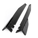 Paar 120 cm auto koolstofvezel zijrokken rocker splitters diffuser winglet vleugels-7