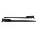 Paar 120 cm auto koolstofvezel zijrokken rocker splitters diffuser winglet vleugels-12