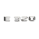 Areyourshop Emblem für den hinteren Kofferraum, Namensschild, Buchstaben und Zahlen für Mercedes E320, Chrom-4