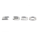 Areyourshop Emblem für den hinteren Kofferraum, Namensschild, Buchstaben und Zahlen für Mercedes E320, Chrom-7