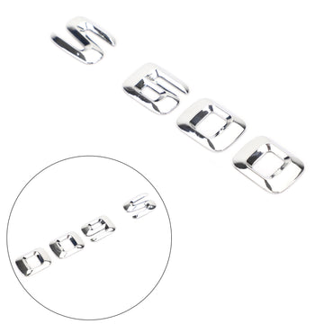 Rear Trunk Emblem Badge Nameplate Decal Letters Numbers Fit Mercedes S600 Chrome