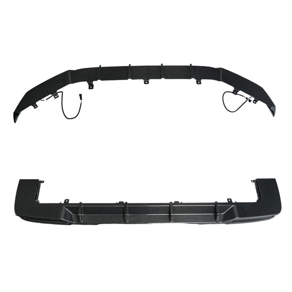 Dry Carbon Fiber Front Rear Bumper Diffuser Lip Fit Benz G-Class W465 2025-2026