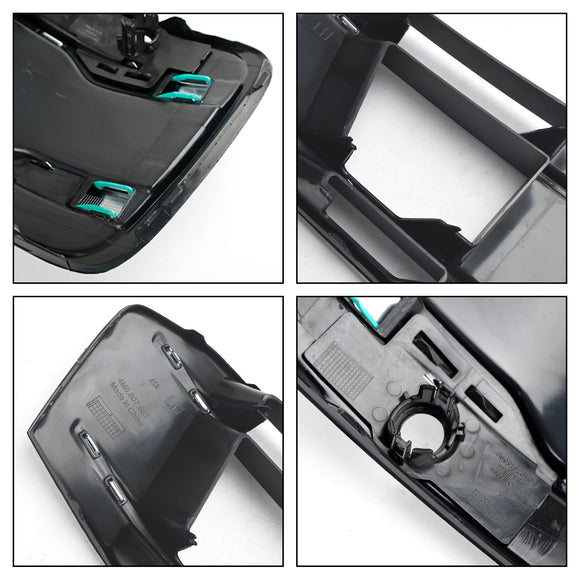 Audi Q7 Version Standard 2016-2019 couvercle de pare-chocs avant calandre de phare antibrouillard grille d'insertion de lunette